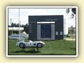Hier der Abzweiger zum Fangio-Museum, dem ber�hmten Formel1-Rennfahrer der 50er Jahre